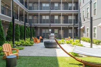 Multiple courtyards